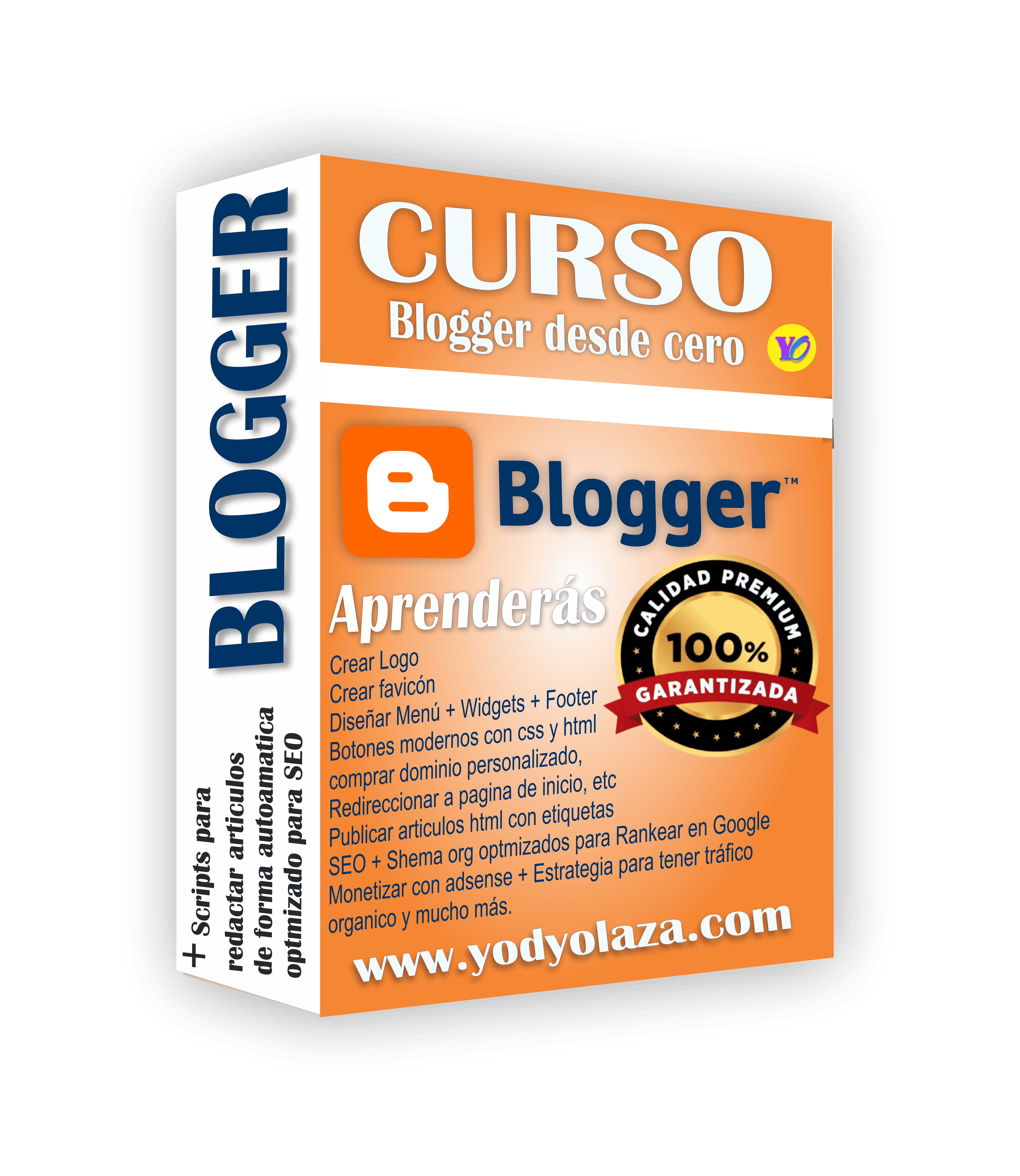 Vista previa del curso de Blogger