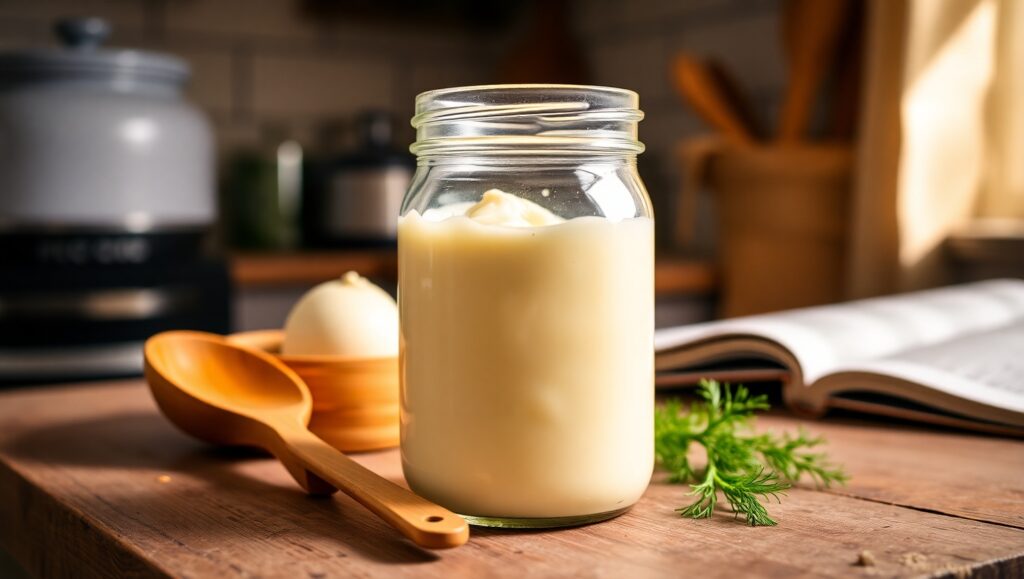 Receta de mayonesa casera en licuadoraComo hacer mayonesa casera a manoComo hacer mayonesa casera de ajoComo hacer mayonesa casera peruanaComo hacer mayonesa casera sin huevoMayonesa casera fácilComo hacer mayonesa casera en licuadora VideoComo hacer mayonesa casera con huevo duro