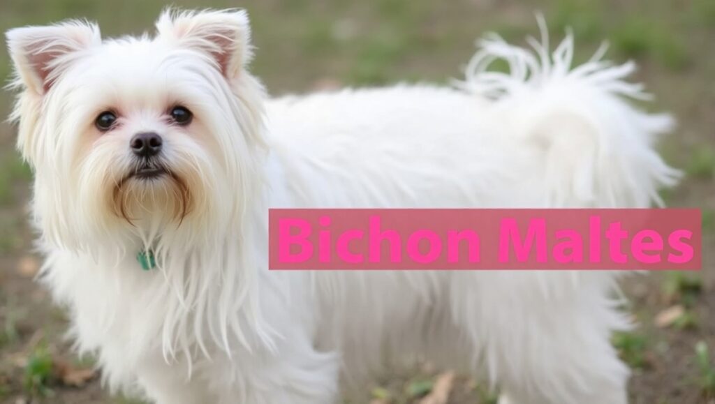 Bichón maltés pelo sedoso