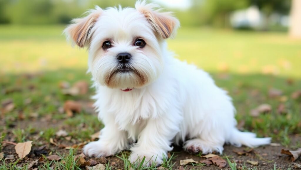 Bichón maltés pelo sedoso