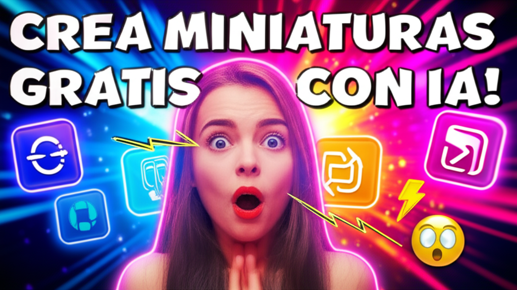 Crear miniaturas para YouTube IA gratis Generador de miniaturas IA Generador de miniaturas para YouTube Miniaturas con IA gratis Creador de miniaturas Miniaturas para YouTube gratis Como hacer miniaturas para YouTube en CELULAR Tamaño miniatura YouTube