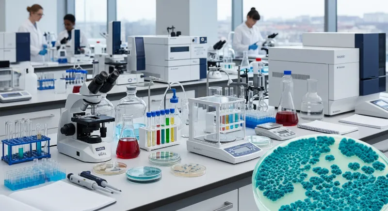 Carreras en industrias alimentarias: laboratorio de ciencia alimentaria.