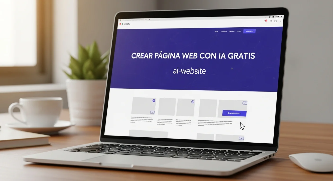 crear pagina web con ia gratis