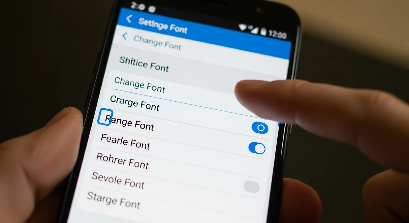 como cambiar la fuente de letra en tu android