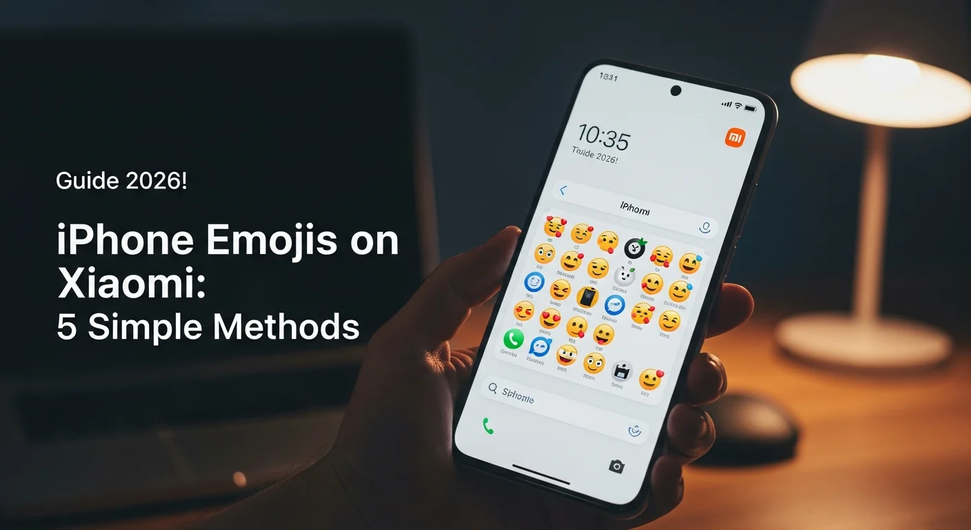 ¡Guía 2026! Emojis de iPhone en Xiaomi: 5 Métodos Sencillos - como tener emojis de iphone en xiaomi