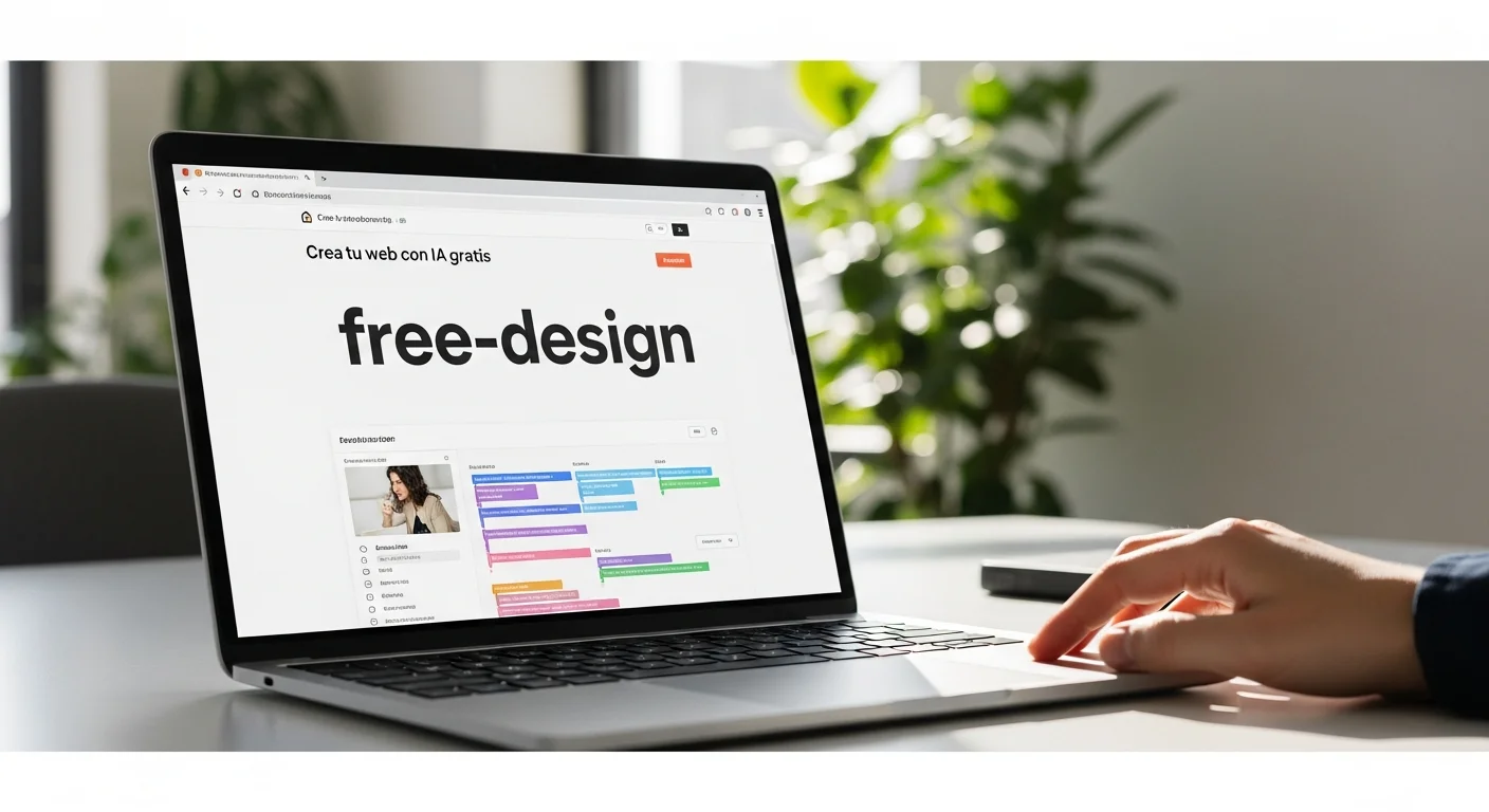 crear pagina web con ia gratis