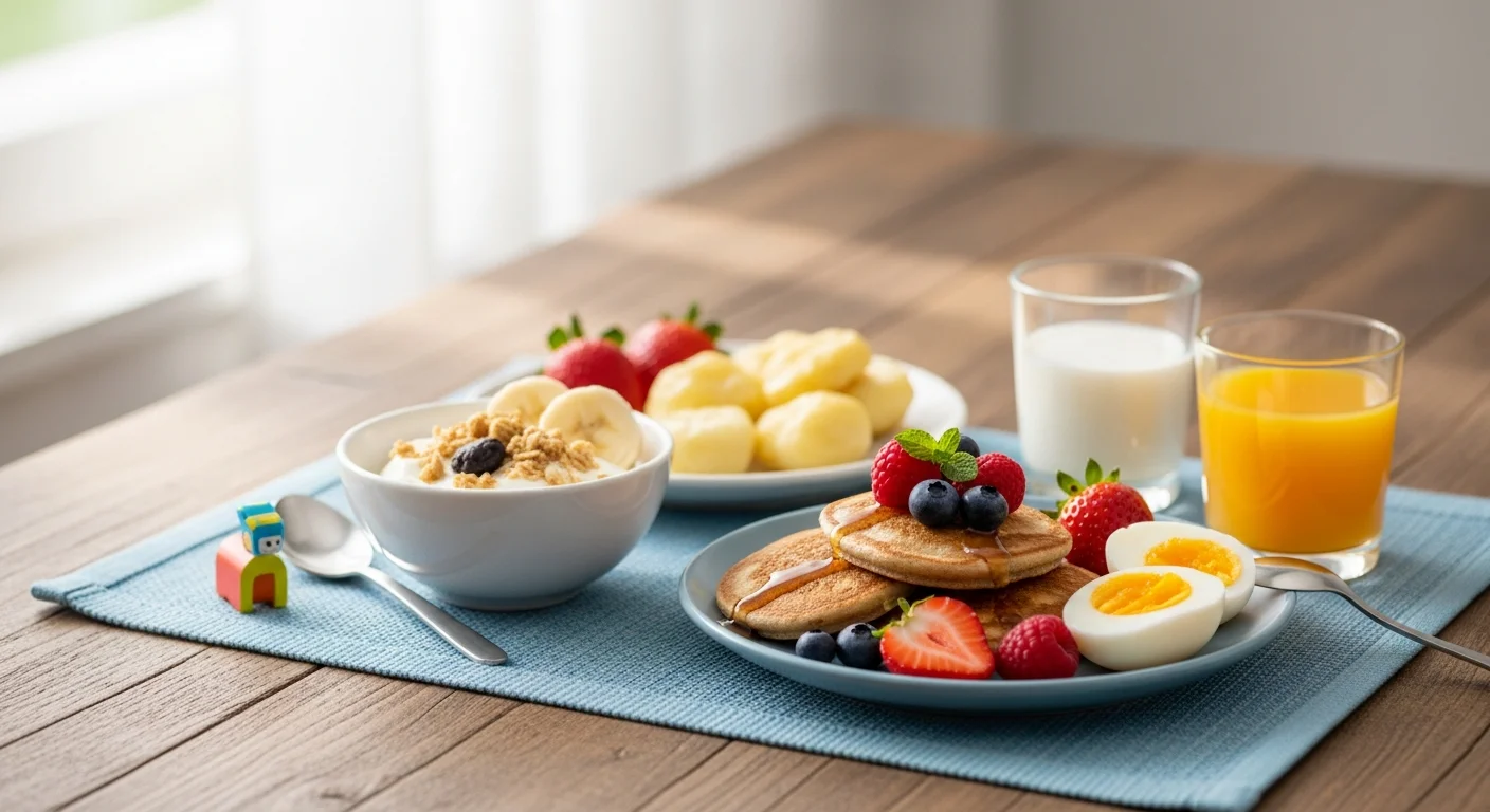 desayuno saludable para niños de 6 a 12 años