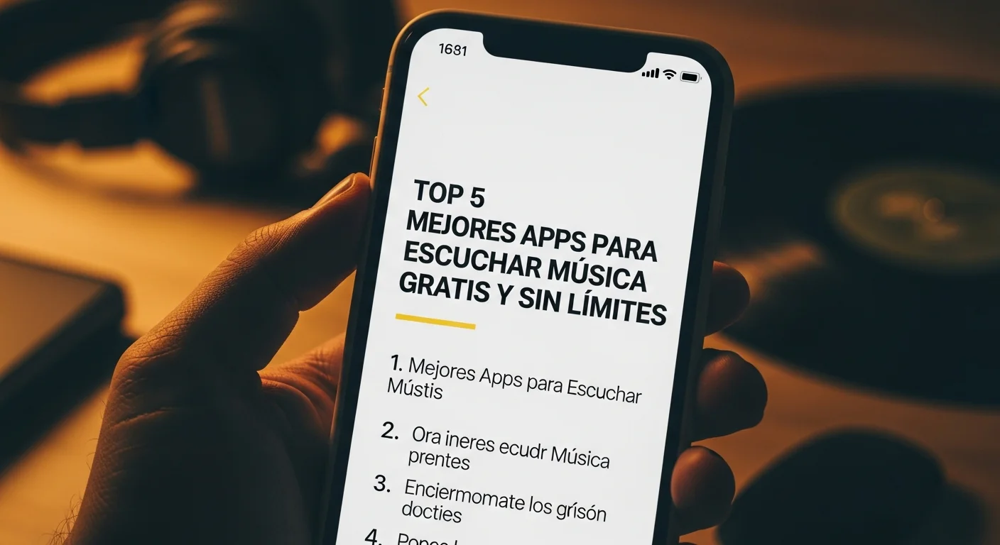 Top 5 Mejores Apps para Escuchar Música Gratis y Sin Límites - mejores-apps-para-escuchar-musica-gratis-1