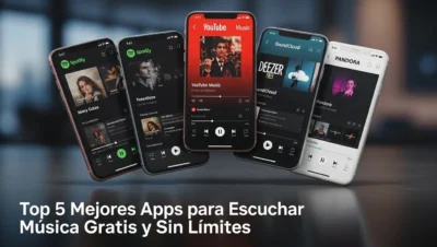 Top 5 Mejores Apps para Escuchar Música Gratis y Sin Límites - mejores-apps-para-escuchar-musica-gratis-featured