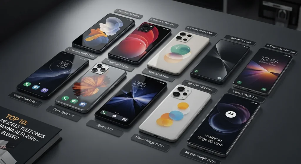 Top 10: Mejores Teléfonos Gama Alta 2026 – ¿Cuál Elegir? - mejores-telefono-gama-alta-2026-1