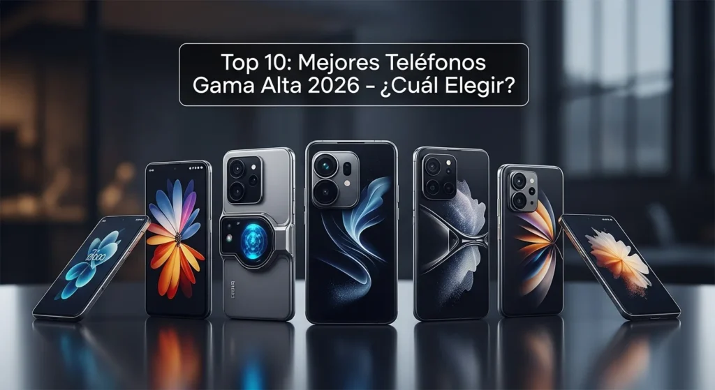 Top 10: Mejores Teléfonos Gama Alta 2026 – ¿Cuál Elegir? - mejores-telefono-gama-alta-2026-featured