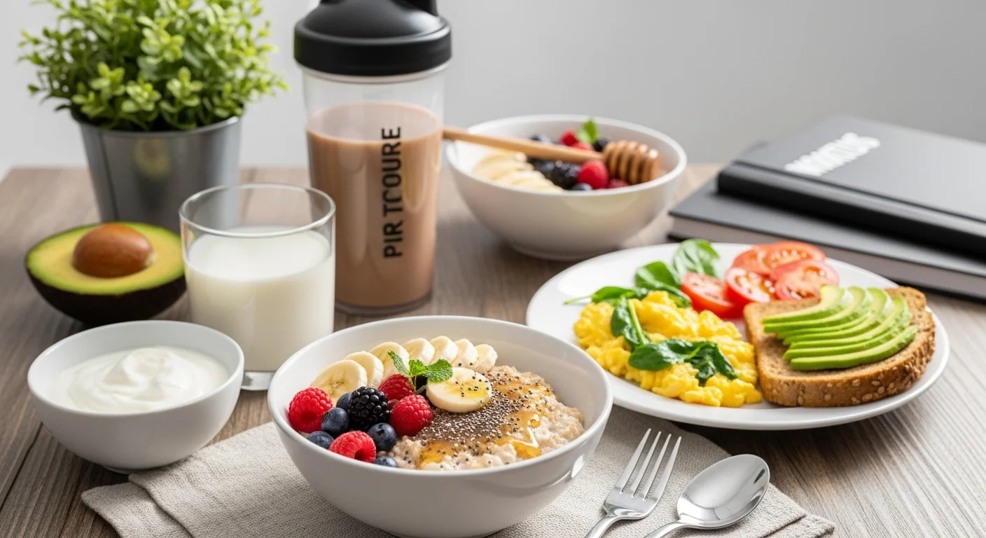 desayuno saludable para aumentar masa muscular