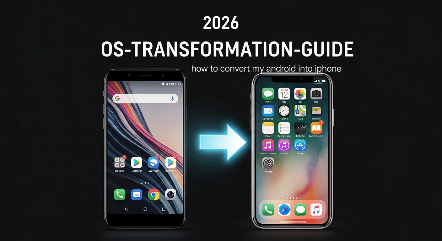 como convertir mi android en iphone 2026