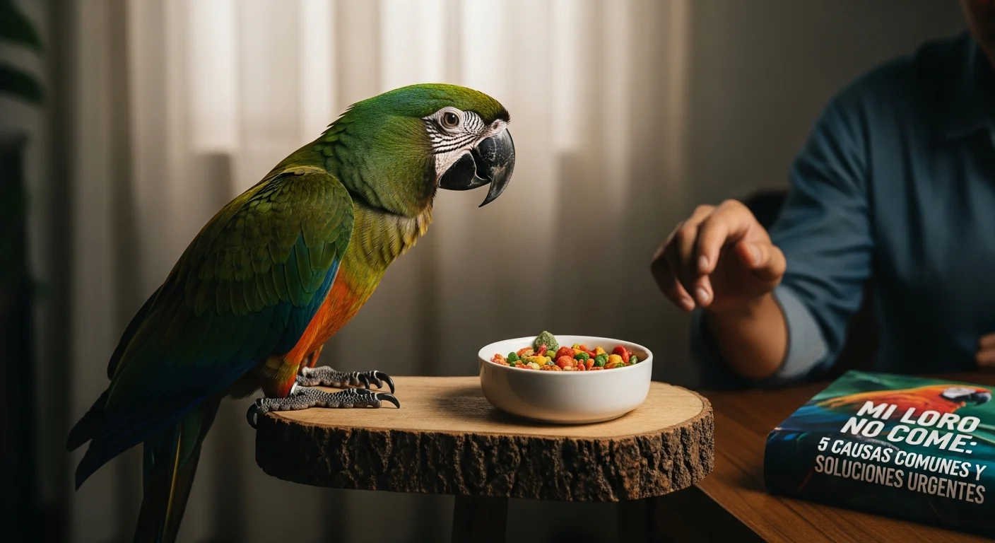 Mi Loro No Come: 5 Causas Comunes y Soluciones Urgentes - porque mi loro no quiere comer