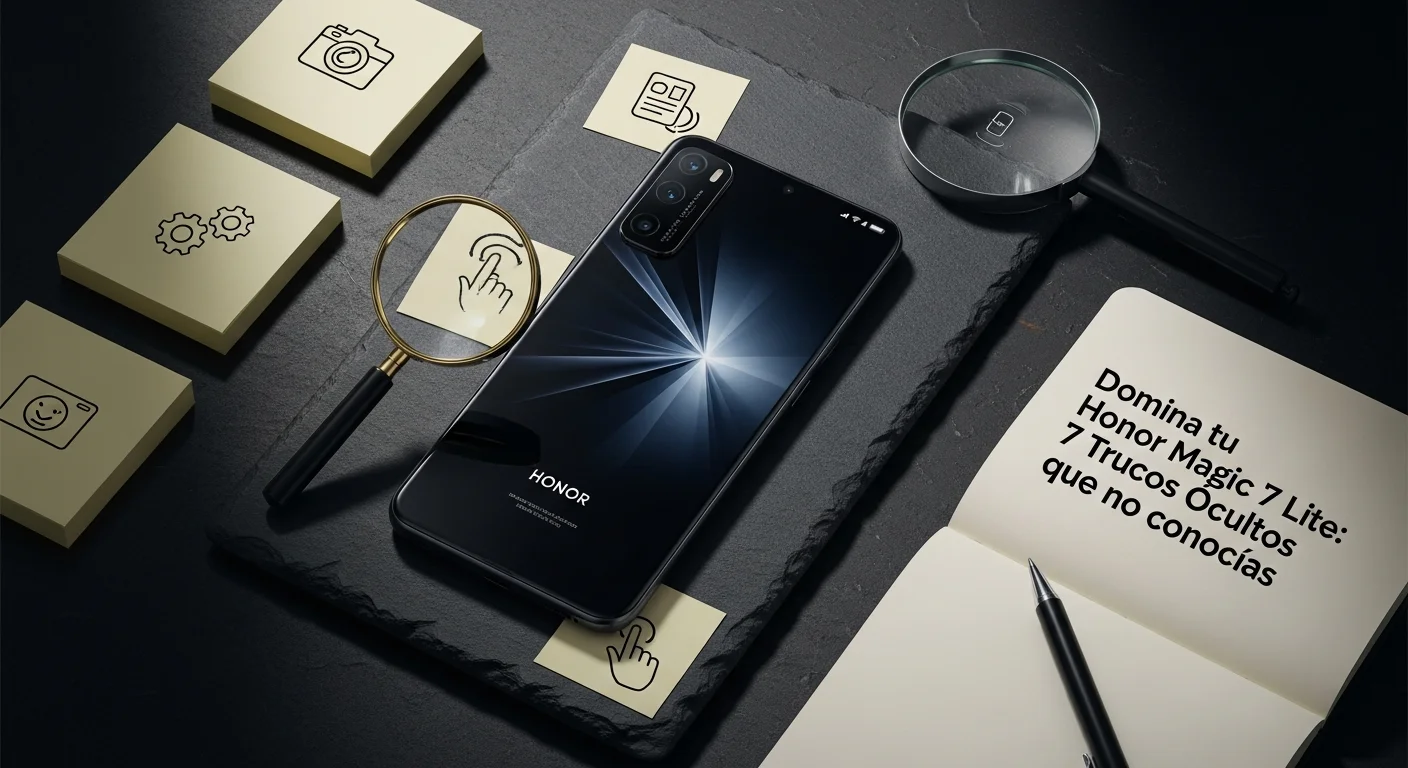 Domina tu Honor Magic 7 Lite: 7 Trucos Ocultos que no conocías - trucos ocultos de honor magic 7 lite